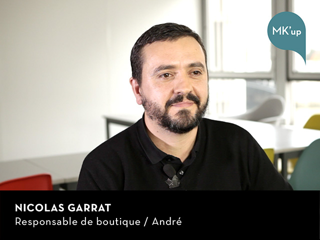 Nicolas Garrat - Responsable de boutique / André